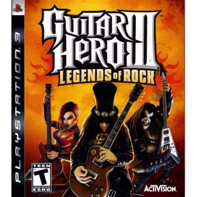 Guitar Hero III: Legends of Rock – Un jeu rythmique endiablé pour devenir une véritable légende!